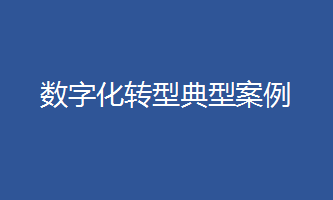 2020年國有企業(yè)數(shù)字化轉(zhuǎn)型典型案例