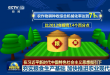 【在習(xí)近平新時(shí)代中國特色社會主義思想指引下】夯實(shí)糧食生產(chǎn)基礎(chǔ) 加快推進(jìn)農(nóng)業(yè)現(xiàn)代化