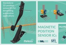 面向汽車客戶的應(yīng)用 新款 3D 磁性位置傳感器芯片|邁來芯微電子工程與自動化科技動態(tài)（六）|