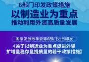 國家發(fā)展改革委等部門印發(fā)《關(guān)于以制造業(yè)為重點(diǎn)促進(jìn)外資擴(kuò)增量穩(wěn)存量提質(zhì)量的若干政策措施》|支持外商投資企業(yè)打造產(chǎn)業(yè)鏈共同體|推動(dòng)利用外資高質(zhì)量發(fā)展