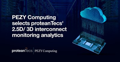 PEZY Computing為其下一代超級(jí)計(jì)算機(jī)處理器選擇proteanTecs的芯片到芯片互連監(jiān)控解決方案。