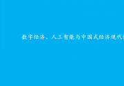 汪壽陽(yáng)：數(shù)字經(jīng)濟(jì)、人工智能與中國(guó)式經(jīng)濟(jì)現(xiàn)代化