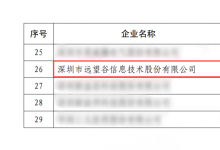 遠(yuǎn)望谷獲評(píng)國(guó)家“第八批制造業(yè)單項(xiàng)冠軍企業(yè)”