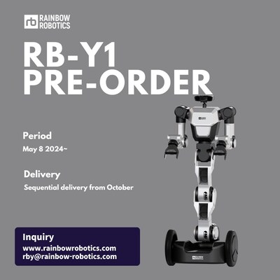 Rainbow Robotics開啟移動雙臂機器人RB-Y1預售，售價80000美元這是世界上第一款面向AI專家的研究平臺