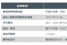 應用指南丨輔助屏幕真彩顯示的新一代XYZ傳感器TCS3530