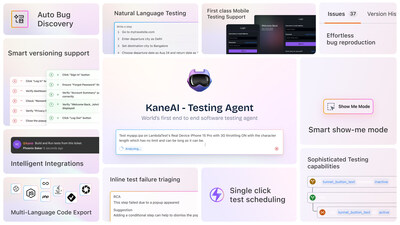 KaneAI is the software testing industry’s first GenAI-powered test studio, designed to transform how teams create, manage, and execute tests.