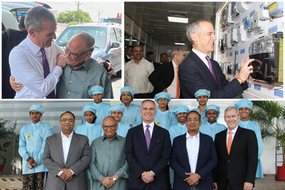 U.S. ambassador to India Eric Garcetti Visits Genus Power’s Manufacturing Plant