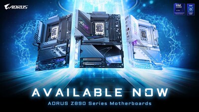 技嘉科技宣布 AORUS Z890 主板正式上市，AI D5黑科技2.0技術(shù)全面釋放強勁性能