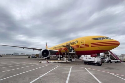 DHL與中州航空雙涂裝貨機(jī)