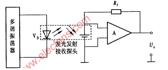 光電式緯線探測(cè)器原理電路圖