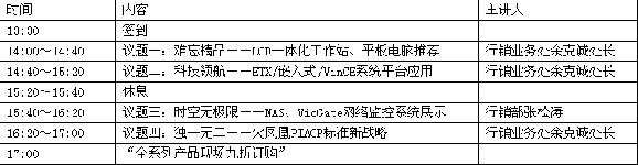 超強(qiáng)力度威達(dá)電九月新品巡回研討會(huì)