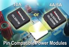 Intersil最新的電源模塊系列可簡化設(shè)計(jì)、降低風(fēng)險(xiǎn)并加速產(chǎn)品上市
